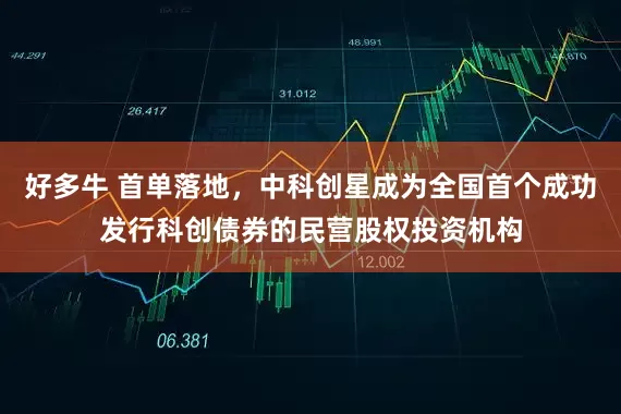 好多牛 首单落地，中科创星成为全国首个成功发行科创债券的民营股权投资机构